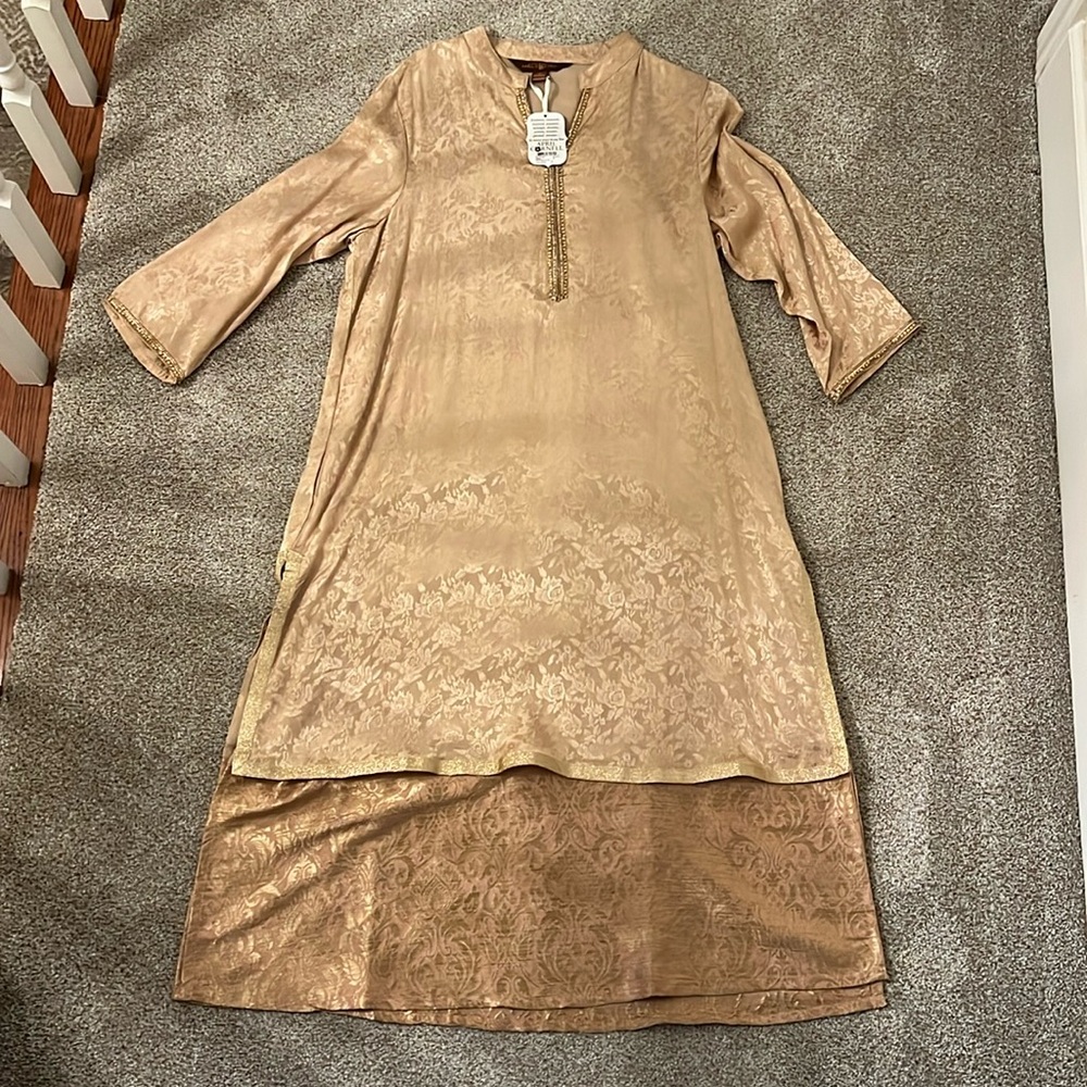 April Cornell NWT “Moon Palace” Tunic in Beige